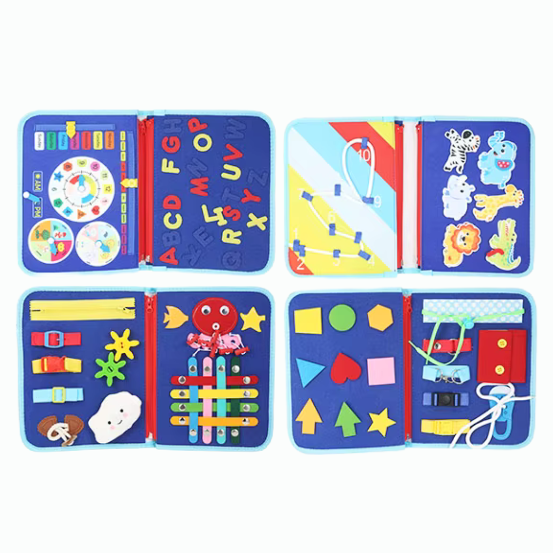 Livre Montessori bleu