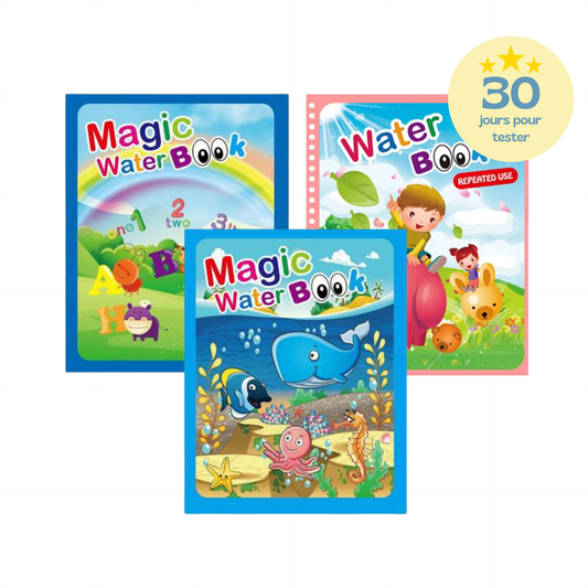 Les différents Livre de coloriage à eau